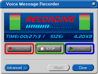 Voice Message Recorder